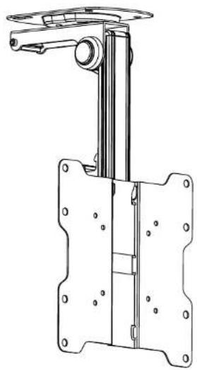 DQ LCD-CM222 - Folding LCD Ceiling Mount - 1