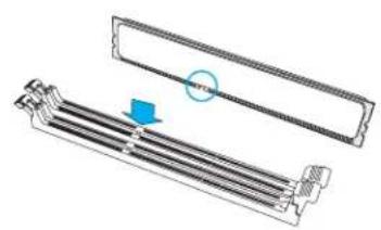 Technical illustration of a mechanical component with a magnified inset showing a circular detail (no text or symbols)