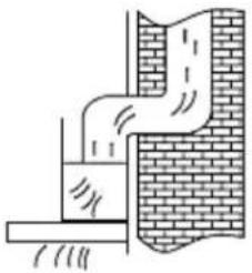 Wolkenstein WS55-90A++GCB - Installation: one way valve/extractor hood - 1