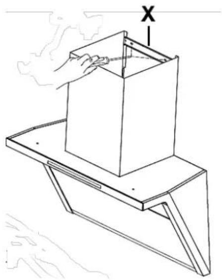 Wolkenstein WS55-90A++GCB - b. INSTALLATION OF THE CHIMNEY / RECIRCULATION MODE - 2