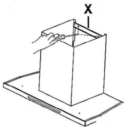 Wolkenstein WT3-90-A+BR - b. INSTALLATION OF THE CHIMNEY / RECIRCULATION MODE - 2