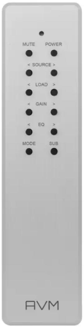 AVM Ovation PH 8.3 - RC 3 PHONO Fernbedienung - 1