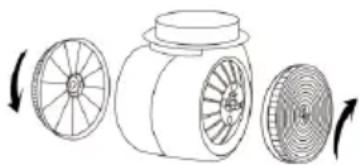 KKT Kolbe DELTA6015TC - Demontieren und Auswechseln des Aktivkohlefilters - 3