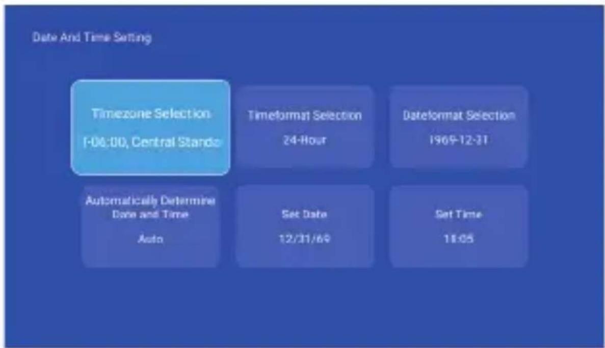 Nabo Vision 2 - DATUMS- UND ZEITEINSTELLUNG - 1