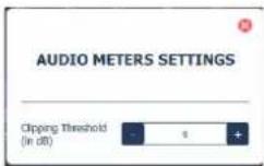 Digigram ALP-DANTE-LE - Input and output vu-meters - 4