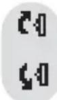 PHILIPS DECT 312 - Αυξομειώστε την ένταση του ακουστικού του χειροτηλεφώνου ή του μεγαφώνου κατά την διάρκεια μιας συνομιλίας - 1