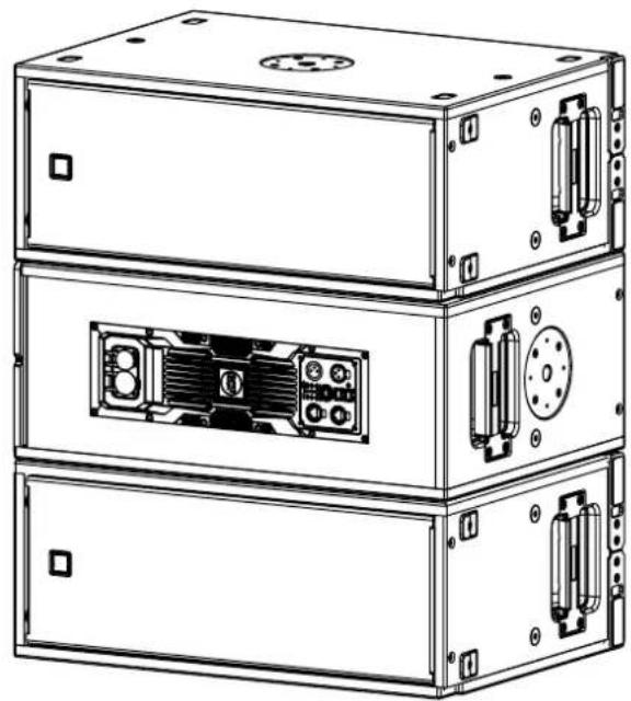 RCF SUB 808-AS - PRIMA DI CONNETTERE IL DIFFUSORE - 2