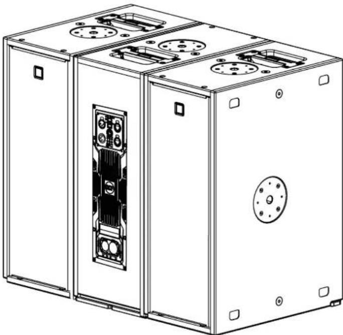 RCF SUB 808-AS - FLOOR CONFIGURATIONS - 4