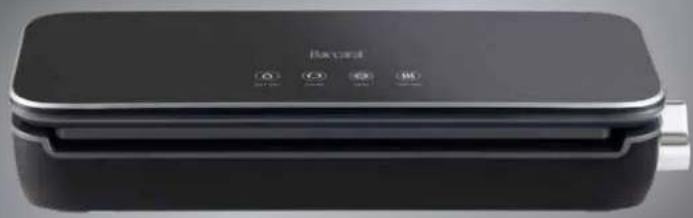Black rectangular electronic device with control buttons (no visible text or symbols on body)