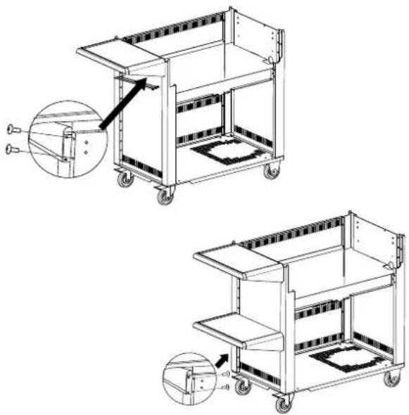 BeefEater Signature 3000E - 9) Fit The Left Side Shelf - 1