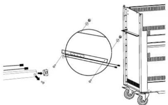 BeefEater Signature 3000E - 8) Fit The Towel Rack - 1