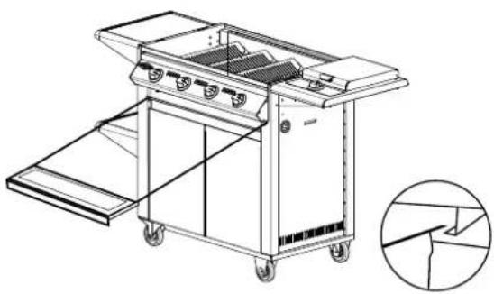 BeefEater Signature 3000E - 22) Slide The Drip Tray Into Place - 1