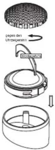 gegen den Uhrzeitperinn Monteopahite