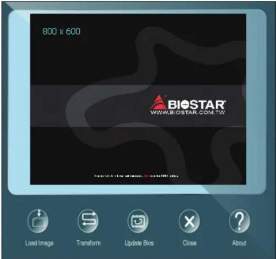 BIOSTAR B150GT5 - BIOScreen 工具 - 1