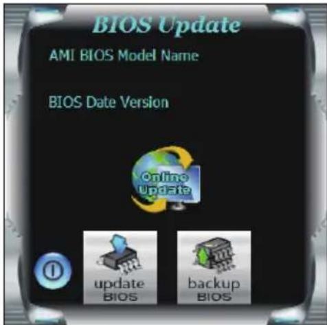 BIOS Update AMI BIOS Model Name BIOS Date Version online Update update Bios backup Bios