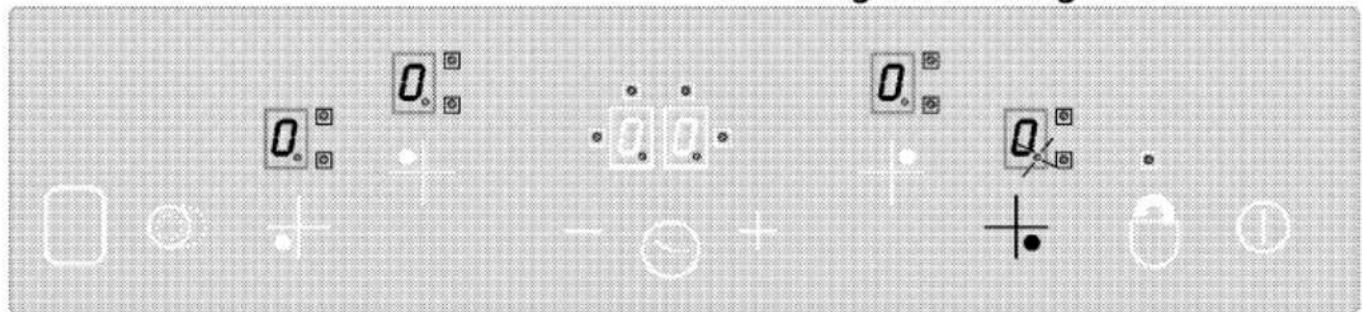Diagram showing various electrical symbols and components with labels like '0' and '+', including circular and cross symbols.