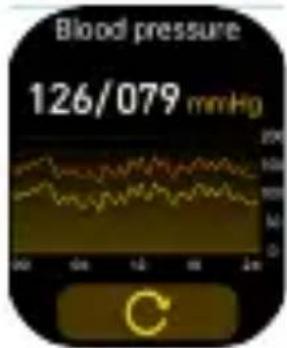 Blood pressure 126/079 mmHg