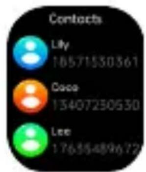 Contacts Lily 10571530361 Coco 13407230530 Lee 17635489672