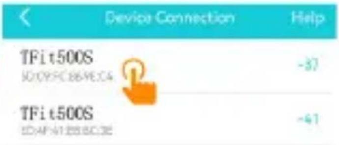 Device Connection Help TFit500S ID:OPFIC86PECA -37 TFit500S ID:AFN41288CCE -41