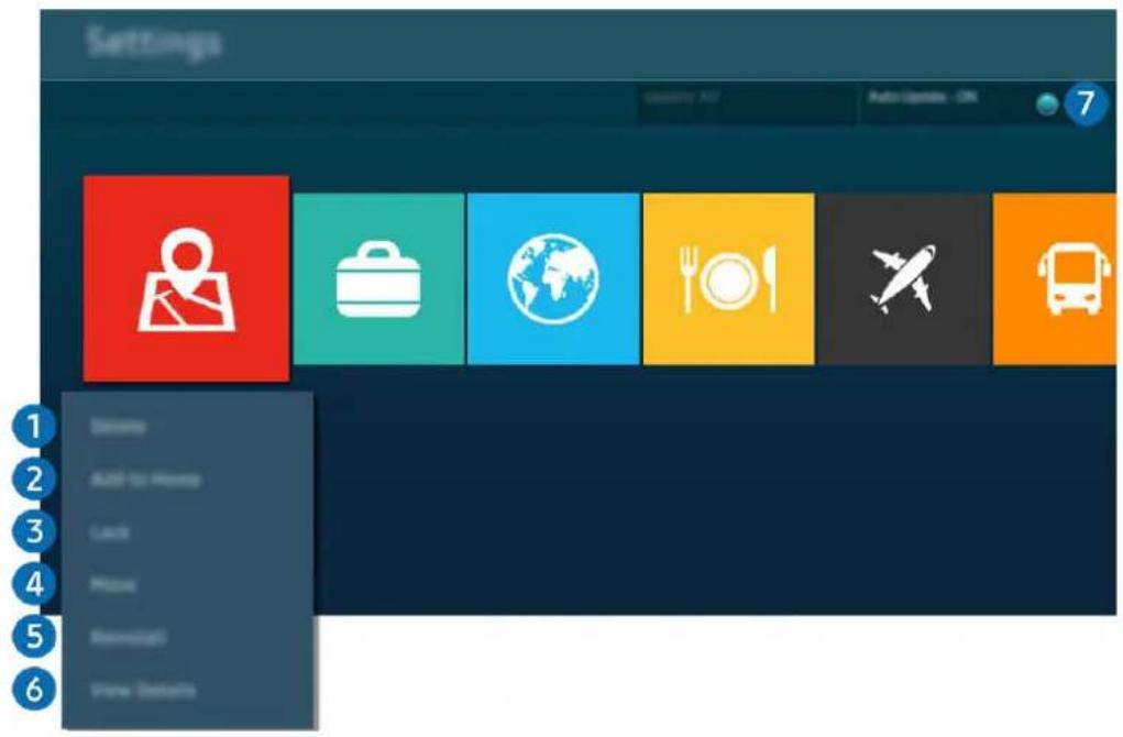 SAMSUNG S32CM703UU - Verwalten der installierten Apps - 1
