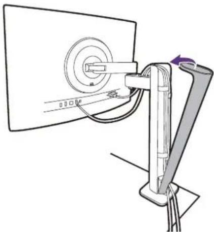 BENQ RD320UA - Kabel anschließen und anordnen - 3