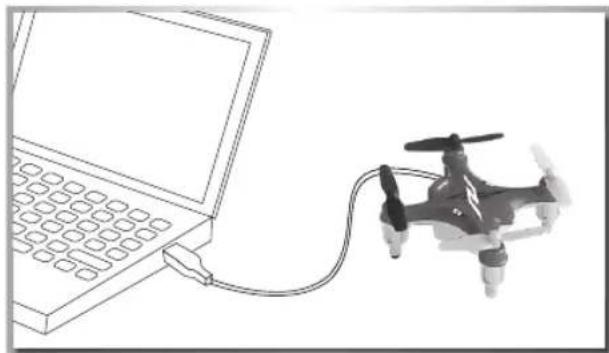 Carson X4 Quadcopter Nano - Der Quadcopter ist mit einem LiPo-Akku ausgestattet. - 1