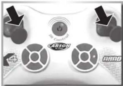 Carson X4 Quadcopter Nano - Erklärung der Steuerung (Mode 1 / Mode 2) & Funktionen - 3