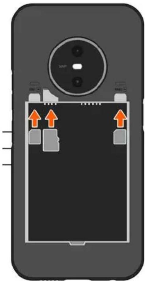 GIGASET GX6 Pro - SIM-Karten und Speicherkarte einlegen - 3