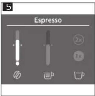 5 Espresso 2x 1x