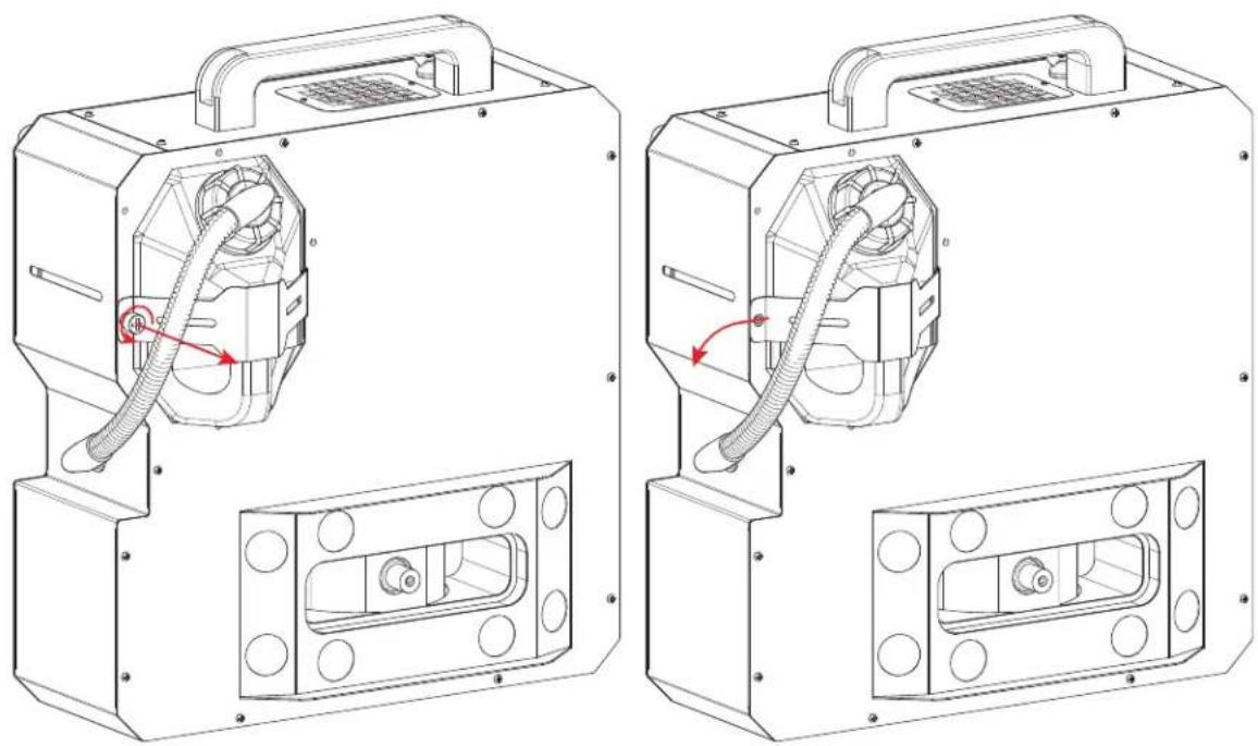 Chauvet Geyser Move - Inverting the Tank - 1