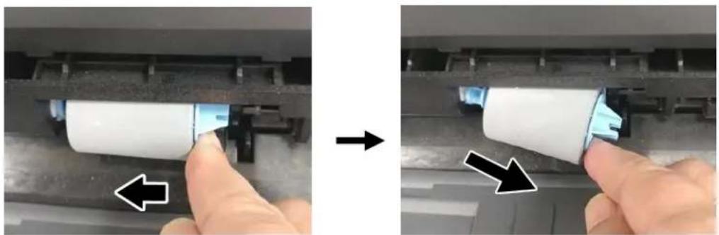 AVISION AP400 - Cleaning the Manual Tray Roller - 2