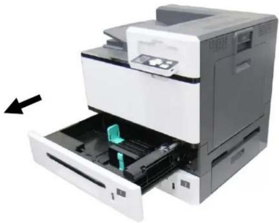 AVISION AP400 - Loading Paper Into The Main Input Tray - 4