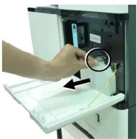 AVISION AP400 - Removing the Waste Toner Can - 2