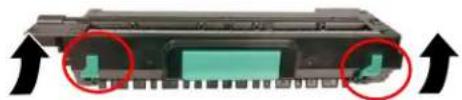 AVISION AP400 - How to remove the jammed paper in the drum unit - 5
