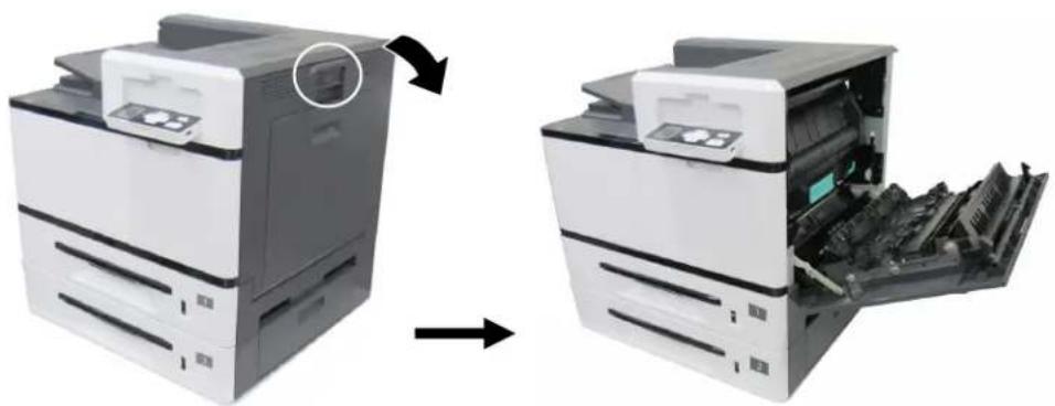 AVISION AP400 - To clean the paper path, follow these steps: - 1