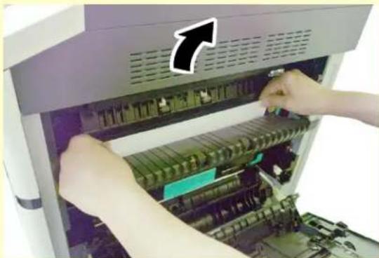 AVISION AP400 - Notice when removing the jammed paper: - 1