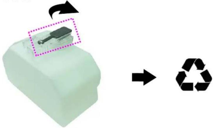 AVISION AP400 - Removing the Waste Toner Can - 3