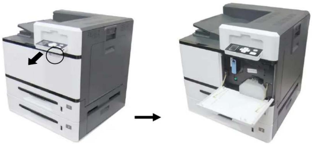 AVISION AP400 - Remove the Toner Cartridge - 1