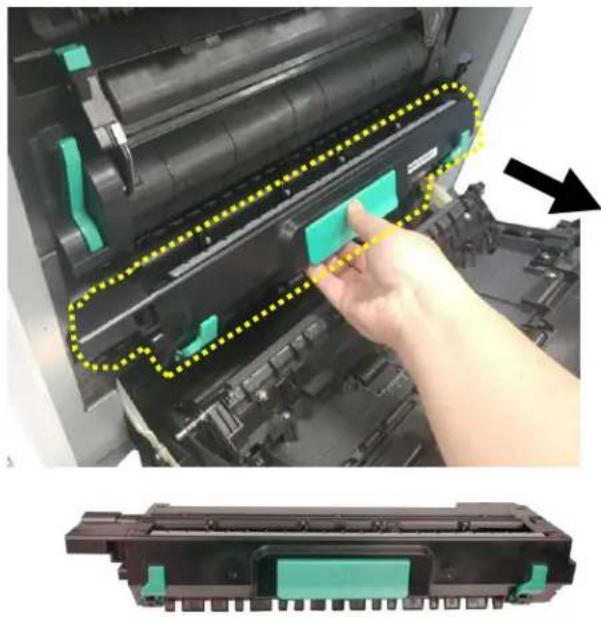 AVISION AP400 - Cleaning the Drum Charger - 2