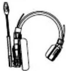Illustration of a dental implant device with a curved tube and two metallic clips (no text or symbols)