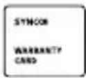 Synco X-Talk X1 - Packing List - 7