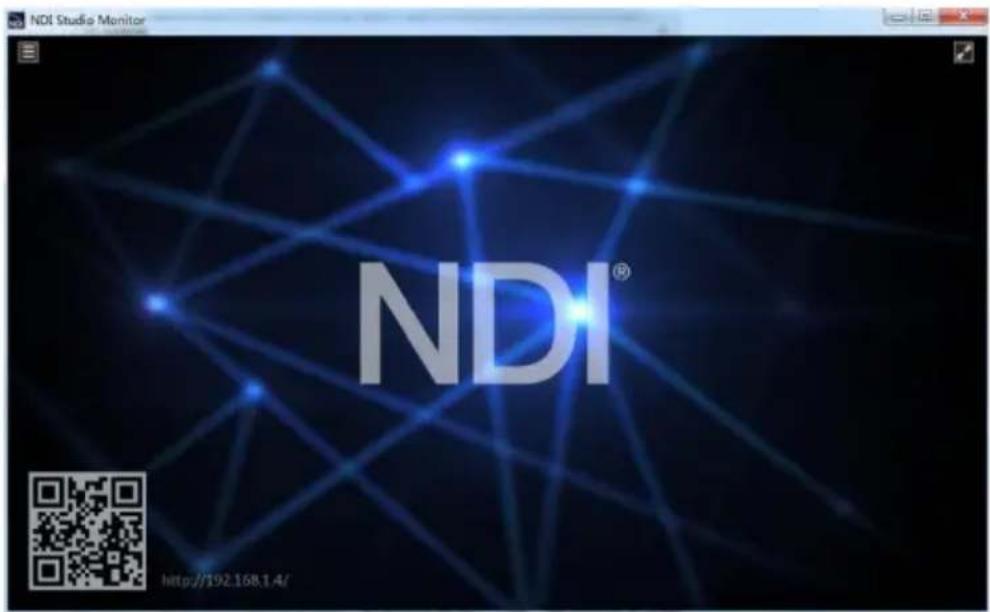 NDI Studio Monitor NDI® http://192.168.1.4/