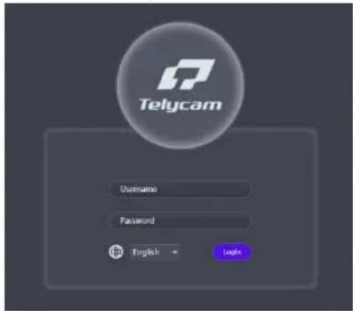 Telycam Username Password English Login