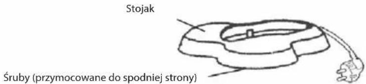 Stojak Śruby (przymocowane do spodniej strony)