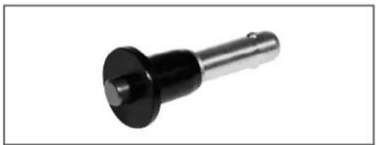 Close-up of a black cylindrical mechanical component with a flanged end (no text or symbols visible)