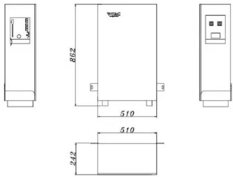 V-TAC VT-14336W - Dimensions - 1