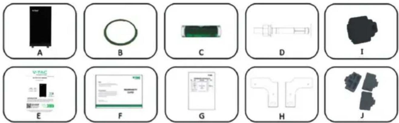 V-TAC VT-14336W - Packing List - 1