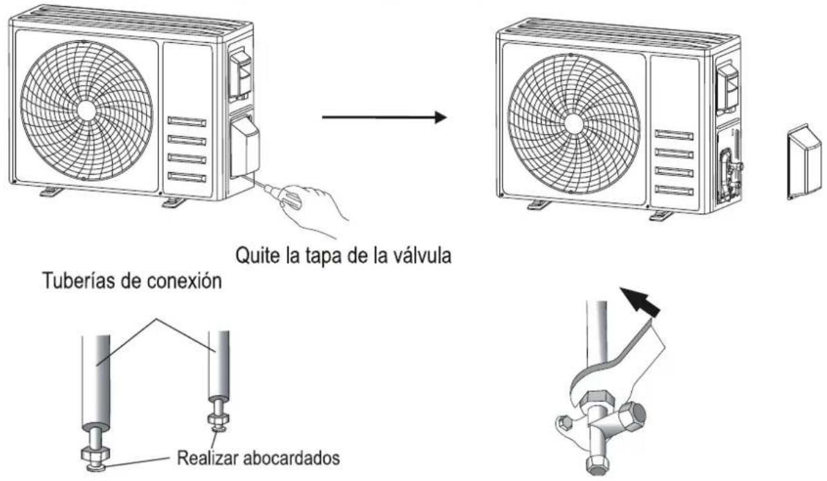 CORBERO CMT12AUSTRAL - Paso5: Conecte el tubo de refrigerante - 1