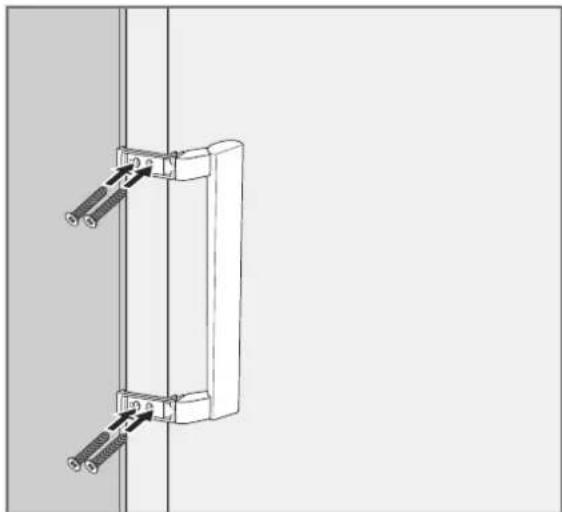 Hanseatic HGS17260CNFI - Attaching the door handle - 2