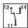 Phoenix Contact IPCH-4X-PCL-TCP-24DC-UT - Internes Prinzipschaltbild - 4